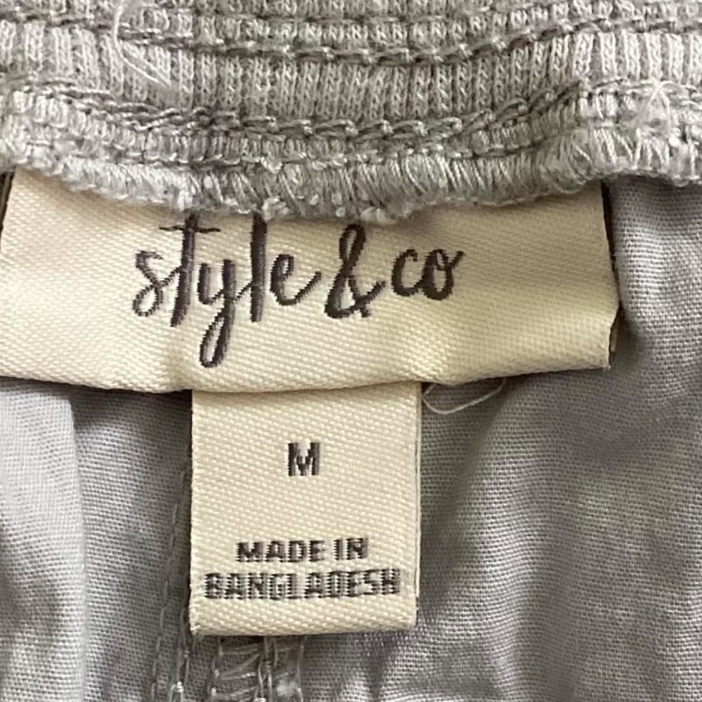 Style and Co. Womens Khaki Capris, M - Picture 5 of 5
